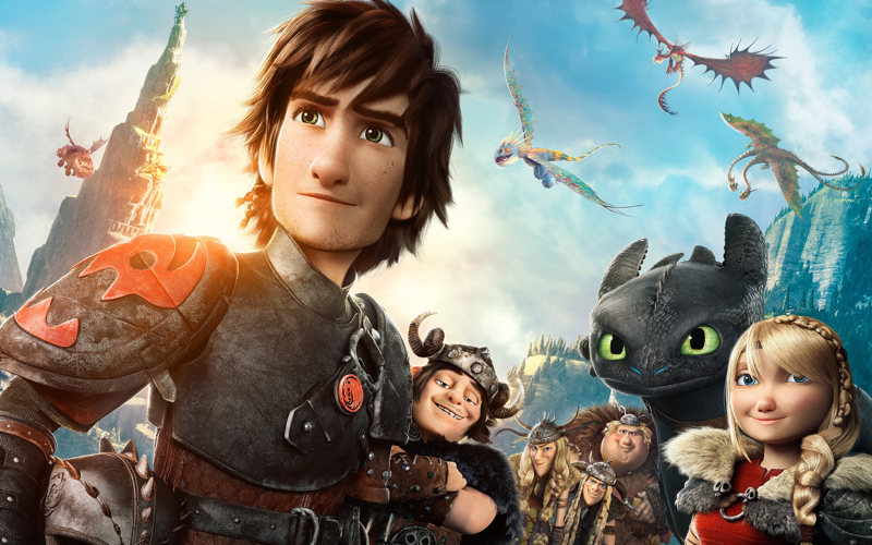 how to train your dragon 2 movie-wide